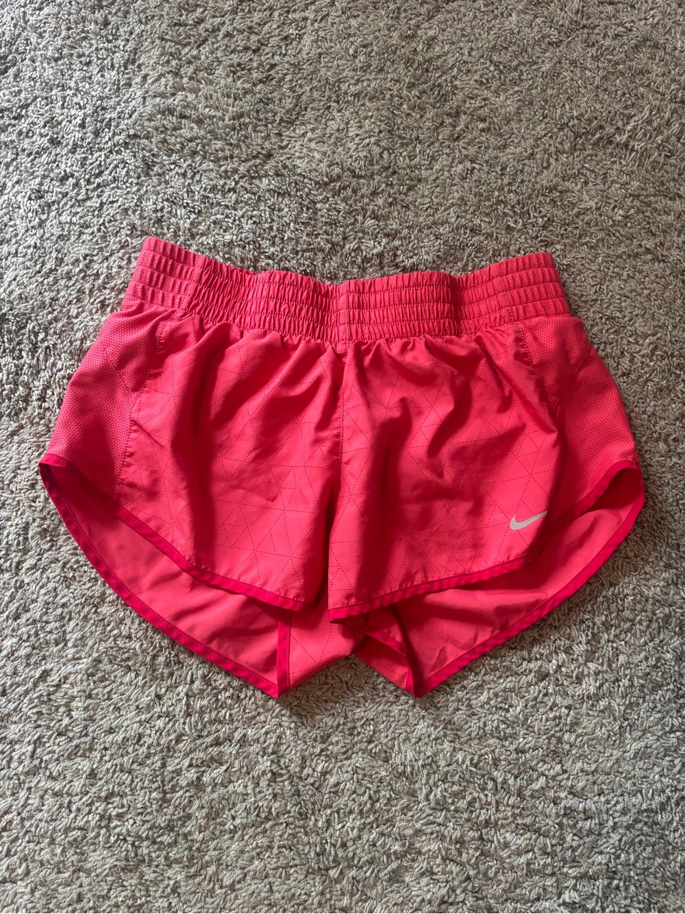 Nike Women’s Bright Pink Athletic Running Shorts